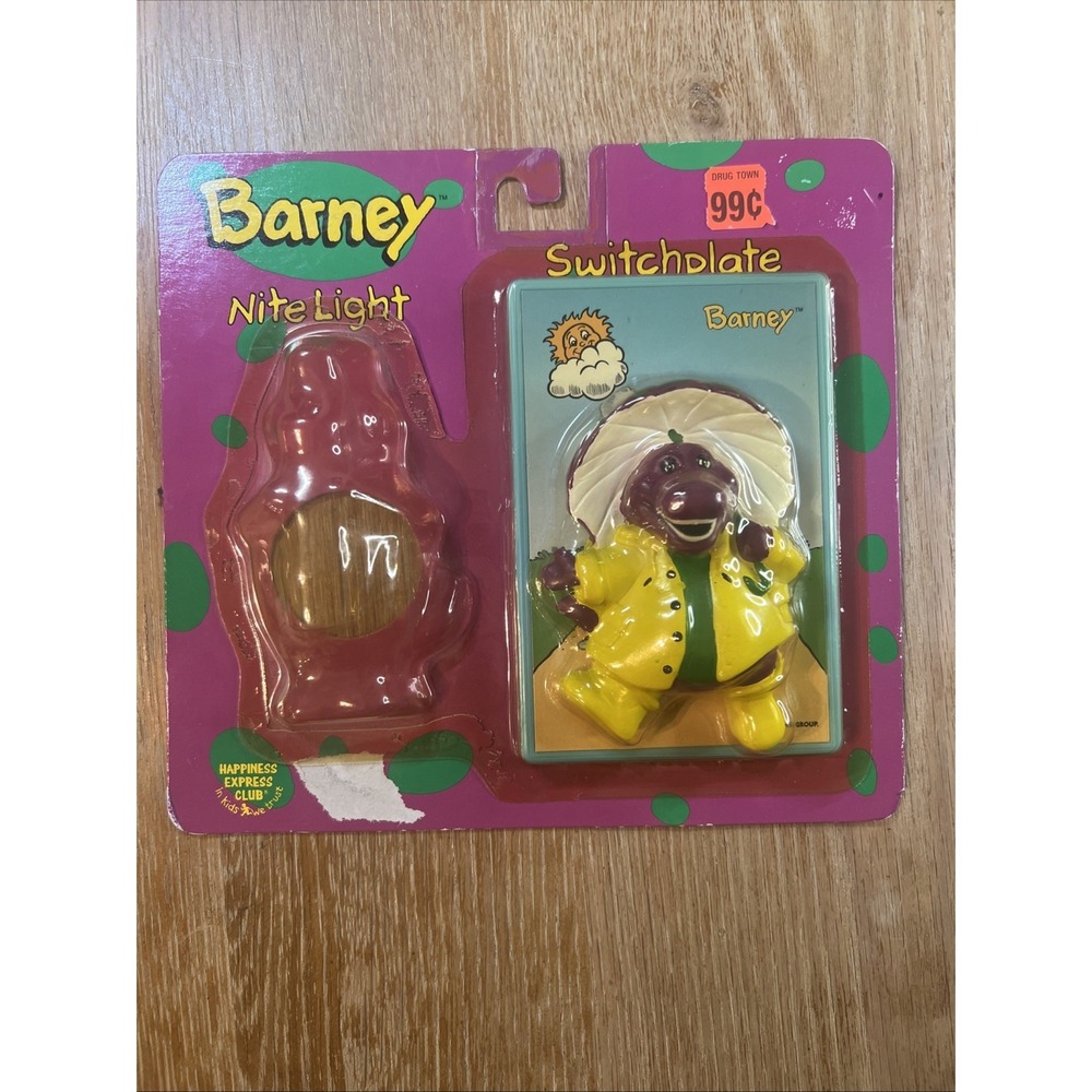 Vintage Barney Switchplate Light Switch Plate Y2K *NEW*‎